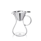 Wilmax Kaffee Dekanter 500 ml hitzebeständiges Glas WL-888852/A